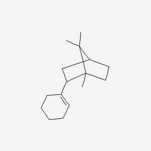 2-(Cyclohex-1-en-1-yl)-1,7,7-trimethylbicyclo[2.2.1]heptane