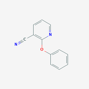 molecular formula C12H8N2O B077824 2-Phenoxynicotinonitrile CAS No. 14178-15-5