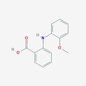 molecular formula C14H13NO3 B077825 N-(2-Methoxyphenyl)anthranilic acid CAS No. 13278-32-5