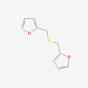 molecular formula C10H10O2S B077826 Difurfuryl sulfide CAS No. 13678-67-6