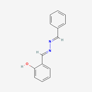 molecular formula C14H12N2O B7782992 2-((Benzylidenehydrazono)methyl)phenol 