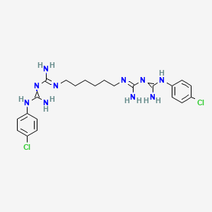 molecular formula C22H30Cl2N10 B7783026 chlorhexidine 