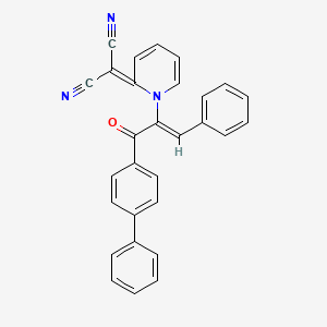molecular formula C29H19N3O B7783150 MFCD01877309 