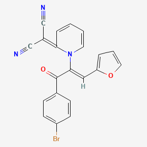 molecular formula C21H12BrN3O2 B7783153 MFCD00559189 