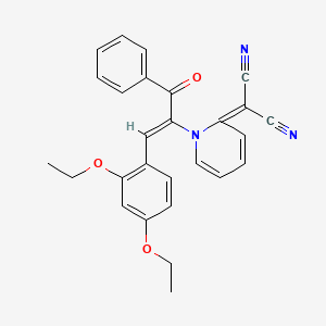 molecular formula C27H23N3O3 B7783184 MFCD00779151 