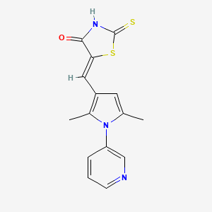 molecular formula C15H13N3OS2 B7783268 Optovin 