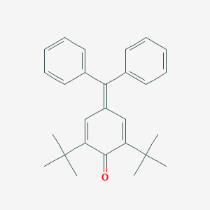 molecular formula C27H30O B077833 2,6-Di-tert-butyl-4-(diphenylmethylene)-2,5-cyclohexadien-1-one CAS No. 13131-76-5