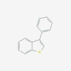 molecular formula C14H10S B077834 3-Phenylbenzothiophene CAS No. 14315-12-9