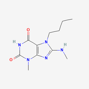 molecular formula C11H17N5O2 B7783467 MFCD03933620 CAS No. 476480-75-8
