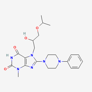 molecular formula C22H30N6O4 B7783600 MFCD04193550 