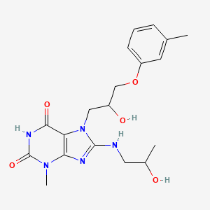 molecular formula C19H25N5O5 B7783650 MFCD05693264 