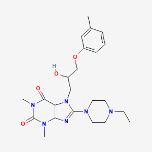 molecular formula C23H32N6O4 B7783661 MFCD05694211 