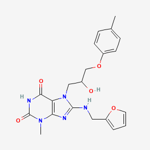 molecular formula C21H23N5O5 B7783673 MFCD05694538 