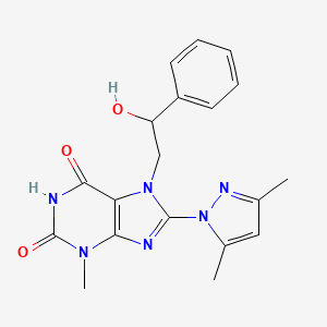 molecular formula C19H20N6O3 B7783715 MFCD05698712 