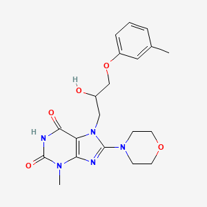 molecular formula C20H25N5O5 B7783746 MFCD05704155 
