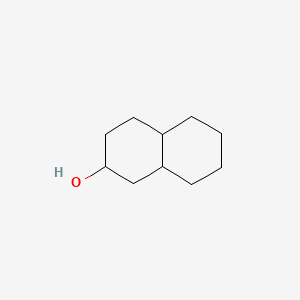 molecular formula C10H18O B7783788 DECAHYDRO-2-NAPHTHOL CAS No. 1424-37-9