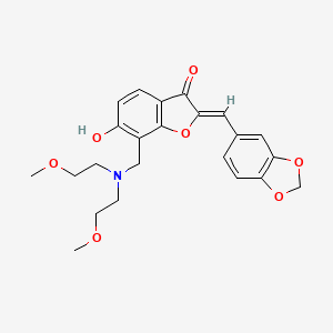 molecular formula C23H25NO7 B7783794 MFCD06593815 