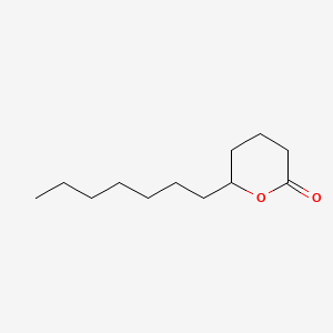 molecular formula C12H22O2 B7783803 delta-Dodecalactone CAS No. 3051-22-7