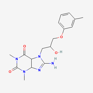 molecular formula C17H23N5O4 B7783860 MFCD05693681 