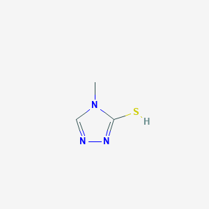 molecular formula C3H5N3S B7784196 4-methyl-1,2,4-triazole-3-thiol 
