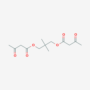 2,2-Dimethylpropane-1,3-diyl bis(3-oxobutanoate)