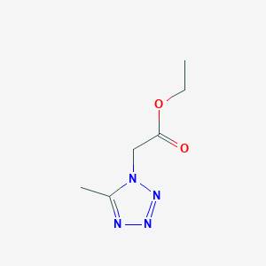 molecular formula C6H10N4O2 B7784432 ETHYL 2-(5-METHYL-1H-TETRAZOL-1-YL)ACETATE CAS No. 81548-02-9