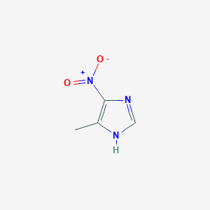 molecular formula C4H5N3O2 B7784541 5-methyl-4-nitro-1H-imidazole 