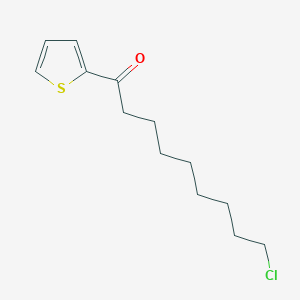 molecular formula C13H19ClOS B7784589 9-Chloro-1-(2-thienyl)-1-nonanone 