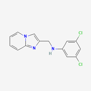 Imidazo[1,2-a]pyridine-2-methanamine, N-(3,5-dichlorophenyl)-
