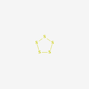 molecular formula S5 B077850 五硫烷 CAS No. 12597-10-3