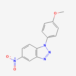 1-(4-methoxyphenyl)-5-nitro-1H-benzotriazole