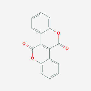 molecular formula C16H8O4 B077852 Chromeno(4,3-c)chromene-5,11-dione CAS No. 13225-81-5