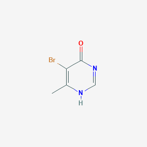 molecular formula C5H5BrN2O B7785642 5-bromo-6-methyl-1H-pyrimidin-4-one 