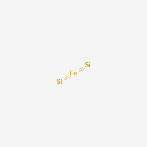 molecular formula FeSi2 B077863 二硅化铁 (FeSi2) CAS No. 12022-99-0