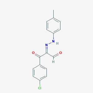 molecular formula C16H13ClN2O2 B7786673 (2E)-3-(4-chlorophenyl)-2-[(4-methylphenyl)hydrazinylidene]-3-oxopropanal 