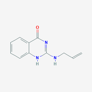 molecular formula C11H11N3O B7786758 2-(prop-2-enylamino)-1H-quinazolin-4-one 