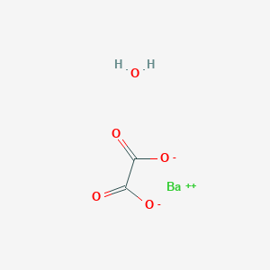molecular formula C2H2BaO5 B077873 Barium oxalate monohydrate CAS No. 13463-22-4