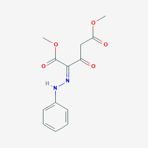 molecular formula C13H14N2O5 B7787486 dimethyl (2Z)-3-oxo-2-(phenylhydrazinylidene)pentanedioate 