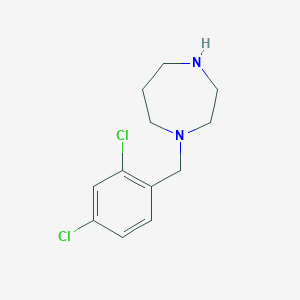1H-1,4-Diazepine, 1-[(2,4-dichlorophenyl)methyl]hexahydro-