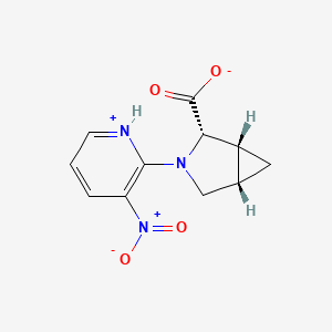 (1R,2S,5S)-3-(3-nitropyridin-1-ium-2-yl)-3-azabicyclo[3.1.0]hexane-2-carboxylate