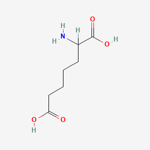 molecular formula C7H13NO4 B7788653 2-Aminopimelic acid CAS No. 3721-85-5