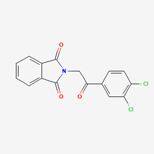 2-[2-(3,4-Dichlorophenyl)-2-oxoethyl]isoindole-1,3-dione