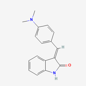 3-(4-Dimethylaminobenzylidenyl)-2-indolinone