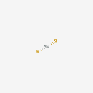 molecular formula MoSi2 B077889 二硅化钼 CAS No. 12136-78-6