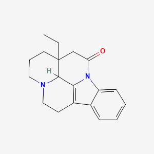 molecular formula C19H22N2O B7788956 (-)-Eburnamonine 