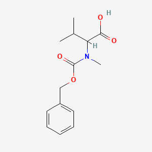 molecular formula C14H19NO4 B7789038 Cbz-N-methyl-DL-valine 
