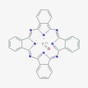 molecular formula C32H16N8OV B077891 Oxo(29H,31H-phthalocyaninato(2-)-N29,N30,N31,N32)vanadium CAS No. 13930-88-6