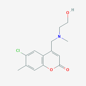 molecular formula C14H16ClNO3 B7789417 MFCD06745781 