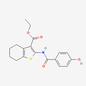 molecular formula C18H19NO4S B7789637 MFCD03847999 