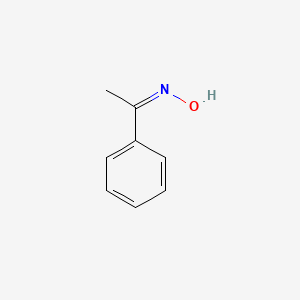 molecular formula C8H9NO B7789994 Acetophenone oxime 